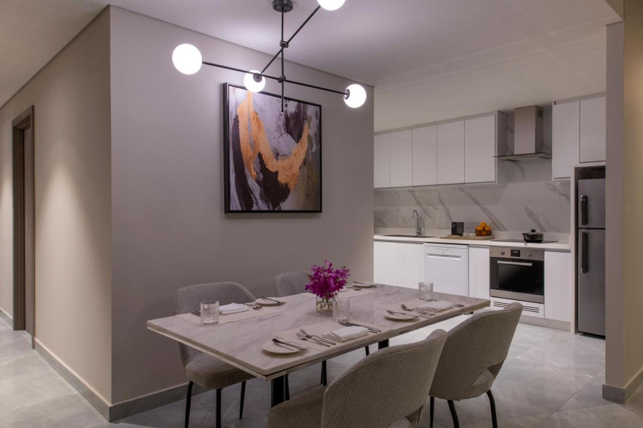 Steigenberger Residence Doha Exterior foto A dining room